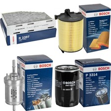 BOSCH Inspektionspaket für VW Golf V 1K1 Bj.04-08 Bj.06-08 Bj.07-08 5M1 521