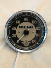 Tachometer Horex-VDO, Durchmesser 80 mm, 160 km/h,