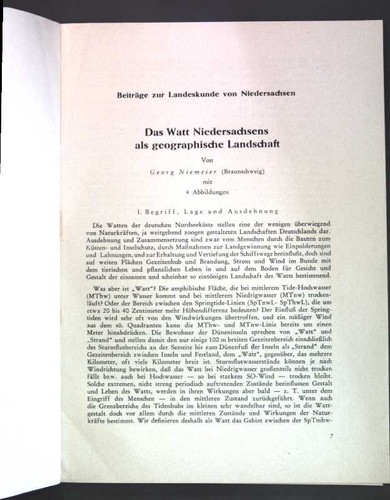 Das watt niedersachsens als - das,