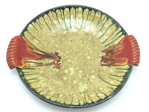 Große art deco - große, henkelschale