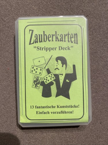 Zauberkarten stripper - zauberkarten, „stripper