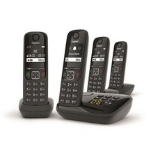 Gigaset Schwarzes quattro dect