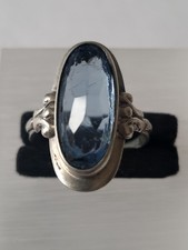 Art-Deco  Silber Ring  langer