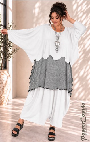 Poco lagenlook shirt tunika - lagenlook,