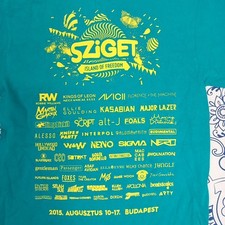 SZIGETFESTIVAL 2015 T-SHIRT