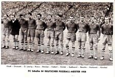 Mannschaftsbild Mannschaftsfoto Postkarte FC Schalke 04 1958 DFB Deutschland,