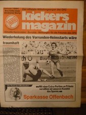 Stadionzeitung Kickers Offenbach - VfL Bochum, Saison 83/84, Bundesliga