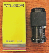 Soligor CD Objektiv für Konica – EE Zoom + Macro 80-200 mm 1:4,5  Neu & OVP 