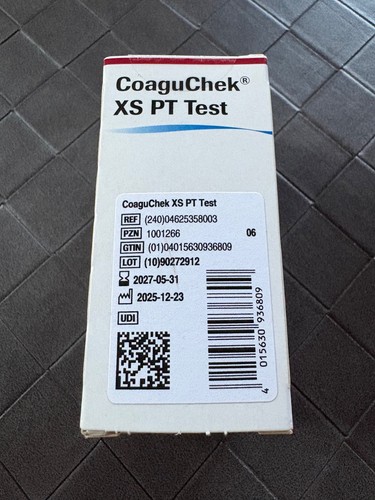 Roche coaguchek test - roche, pt