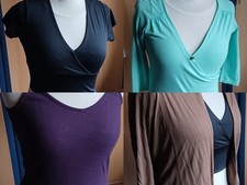 Konvolut 4-tlg. Oberteile zum Training zum orientalischen Tanz / Bauchtanz Gr S