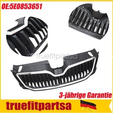 Vorne Zentral Kühlergrill Gitter für SKODA OCTAVIA 2013-2017 5E0853651