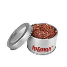 Lötkolben Spitzenreiniger Kupferdraht Reinigungskugel mit Metallgitter Filterbox