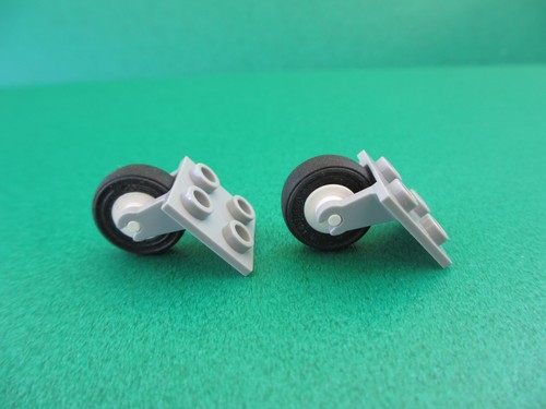 Lego 2415 flugzeug rad - 2x,
