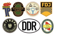 DDR Aufkleber Set Ossi VEB FDJ Auto Osten für Trabbi Simson Schwalbe Lada #692