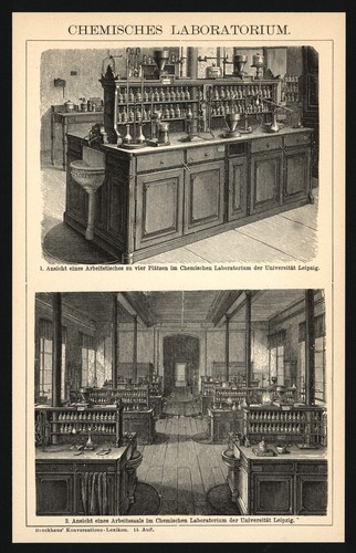 Druck anno 1896 - -, laboratorium