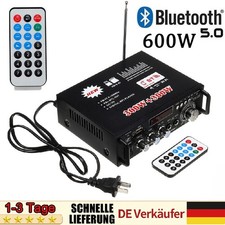 HiFi Verstärker Mini 600W Bluetooth Audio Stereo Power Amplifier Vorverstärker