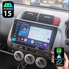 Android15 Autoradio 4+64G GPS Navi RDS BT für Honda Jazz II GD GE2 GE3 2002-2007