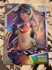 ❤️NEPTUNE - Goddess Story Waifu AZUR LANE CROSSWAVE Anime Waifu SR-015 Card