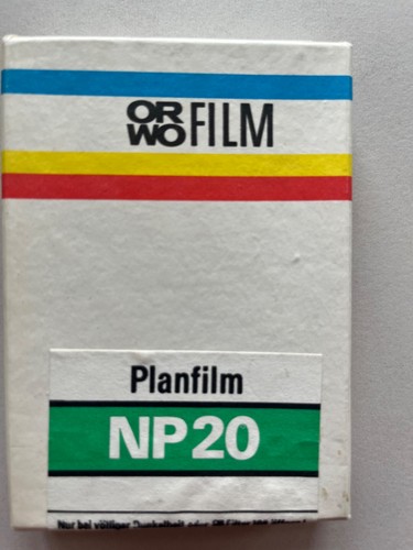 Orwo film planfilm - orwo,