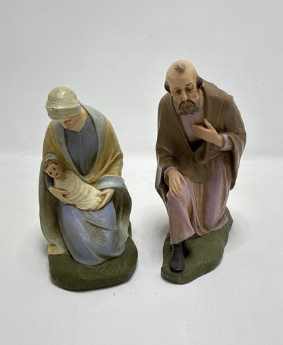 Alte gips krippen - krippen, figuren