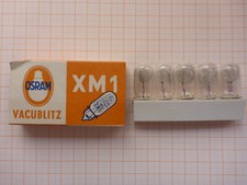 5 x OSRAM XM1 Blitzlampen