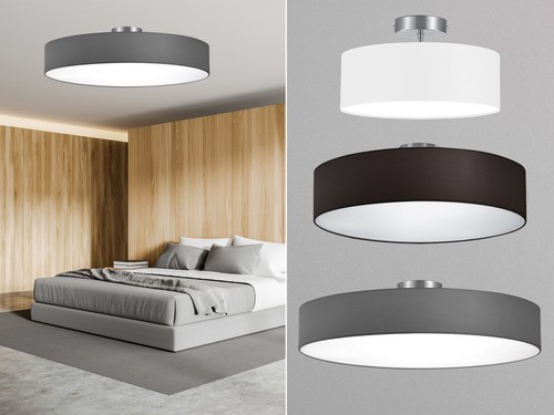 Stoff deckenlampen rund - stoff,