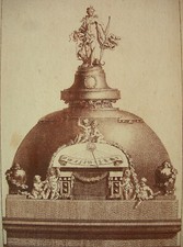 F. DE CUIVILLÉS II, KUPPELAUFSATZ, GÖTTIN DIANA, RADIERUNG IN BRAUN, ~1769