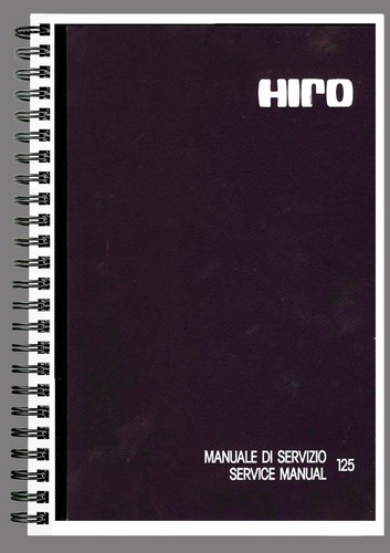 Hiro 125 motor aprilia - hiro,