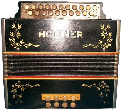 Hohner akkordeon lorbeerblatt - akkordeon,