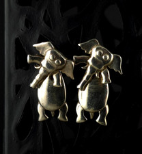 Ohrringe silber 925 elefanten - silber,