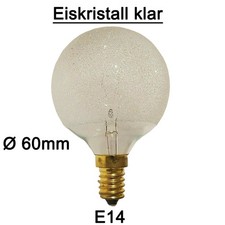 RARITÄT GLOBE 60 Eiskristall