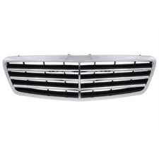 Kühlergrill Kühlergitter grau chrom für Mercedes-Benz C-Klasse W203 S203
