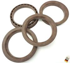 RONAL 4x Zentrierringe 82,0-66,1 / 82 auf 66,1 Braun kompatibel mit Renault