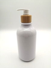 Seifenspender 3 Stück | Flüssigseife | Kunststoff | Bambus | ca. 500ml