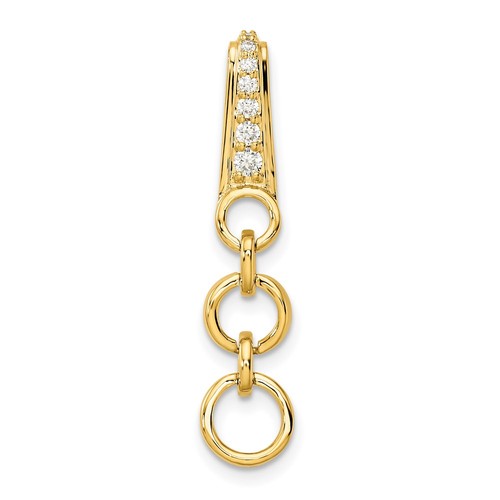 14k gelbgold lab grown diamant - lab,