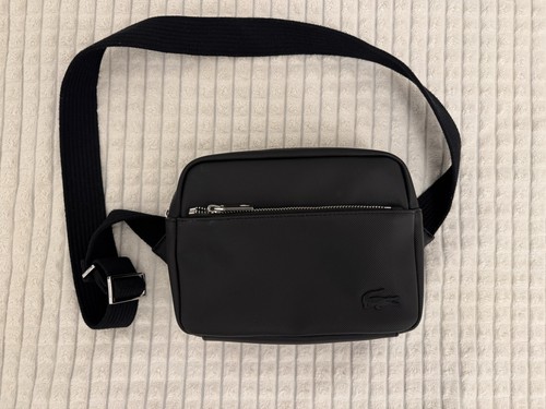 Lacoste umhängetasche schwarz - lacoste,