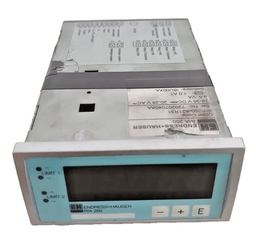 Endress hauser ria - endress+hauser, 250