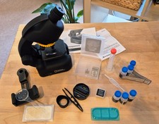 NATIONAL GEOGRAPHIC 40x-640x Zoom Mikroskop inkl. Smartphone Adapter Kinder