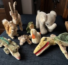 Konvolut 8x Steiff Mohair