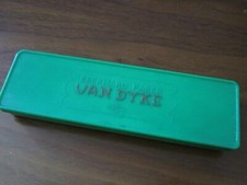 Farbstift-Dose, Bleistift-Dose ☆EBERHARD FABER☆ "Van Dyke", Kunststoff , Vintage