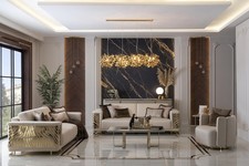 Luxus Sofagarnitur 4+3 Sitzer