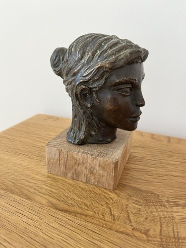 Skulptur kopf frau frauenkopf - frau,
