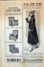 Alter Pelzladen Barkers Stuhl