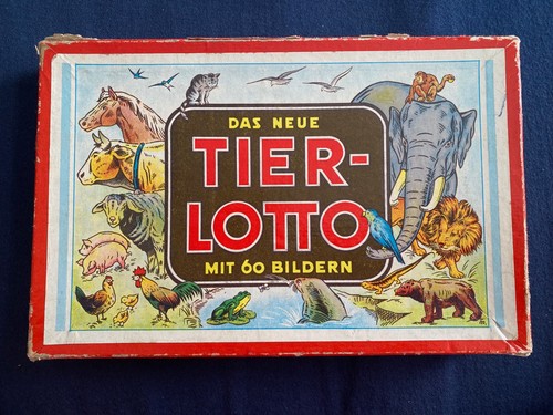 Tierlotto legespiel mit 60 - mit,