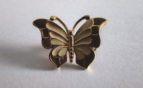 Vintage brosche schmetterling - vintage,