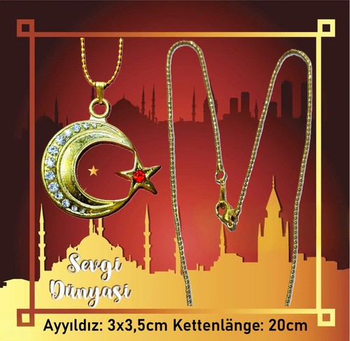 Ayyıldız kette türkische - ayyıldız, kette,