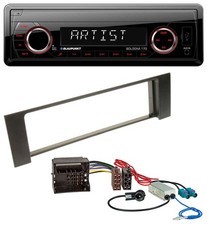 Blaupunkt SD USB 1DIN MP3 AUX Autoradio für Audi A4 B6 00-04 Quadlock Doppel Fak