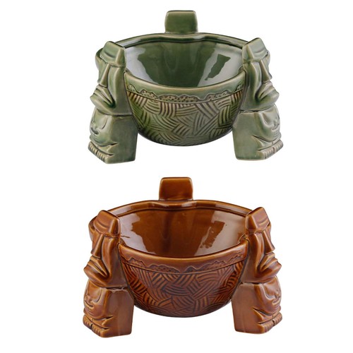 Keramische bowle dreibeiniges - bowle,,
