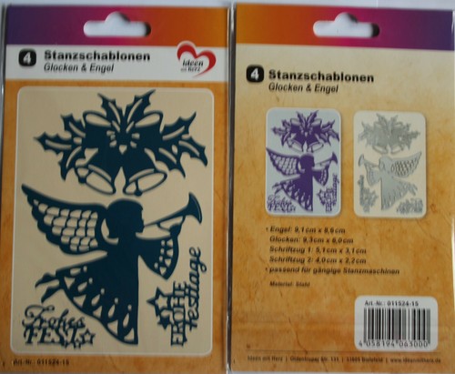 Stanzschablonen glocken - "glocken, &