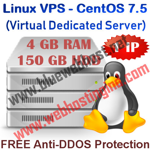 Centos linux vps - -, 4gb